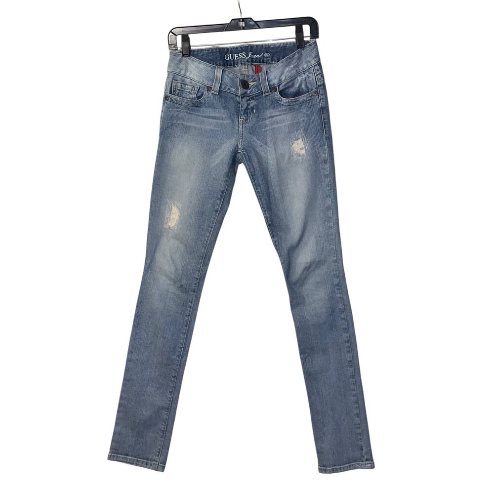 Guess Daredevil skinny leg low rise sz 26
